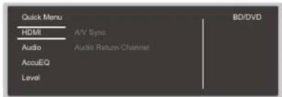 ONKYO TXSR393 - Commandes du menu - 2