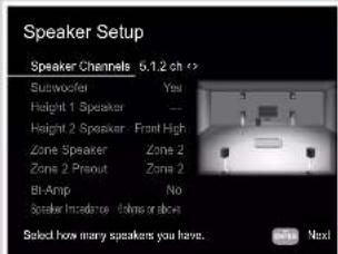 ONKYO TXRZ840 - Système 5.1.2 + ZONE SPEAKER (Modèles européens, australiens, et asiatiques) - 5