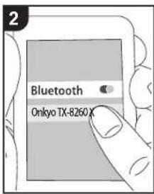 ONKYO TX8260 - BLUETOOTH® Playback - 2
