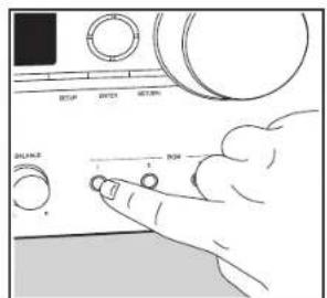 ONKYO TX8260 - Mémorisation des stations sous les touches BGM - 2
