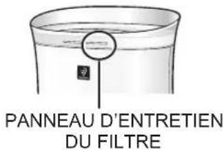 SHARP FPK50U - PANNEAU D'ENTRETIEN DU FILTRE - 2