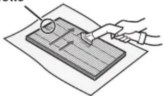 SHARP FPK50U - Filtre déodorant de carbone actif - 1
