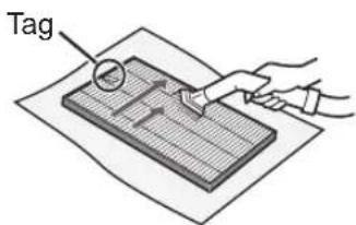 SHARP FPK50U - Active carbon deodorizing filter - 1