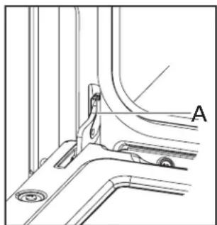 SHARP SWB3052DS - TO REMOVE THE OVEN DOOR: - 1