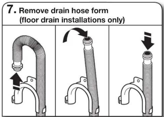 WHIRLPOOL WTW5100HC - Connect Drain Hose - 3