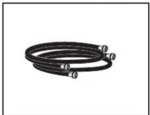 WHIRLPOOL WTW6120HW - Parts supplied: - 2