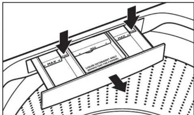 WHIRLPOOL WTW6120HC - Dispenser Drawing - 1