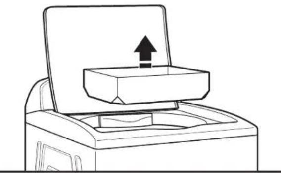 WHIRLPOOL WTW6120HC - Saque la bandeja de empaque de la Tina - 1