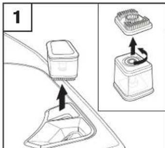WHIRLPOOL WTW8120HC - USING THE DISPENSER - 1