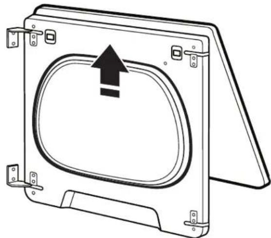 WHIRLPOOL WGD5100HC - Remove the door assembly: - 4