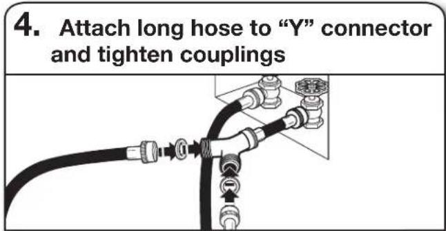 WHIRLPOOL WED5100HC - CONNECT INLET HOSES - 4