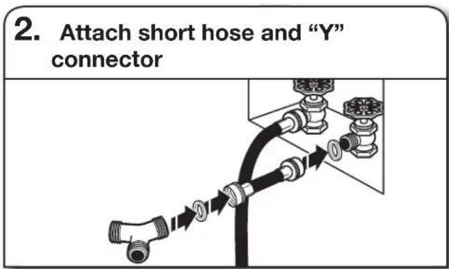 WHIRLPOOL WED5100HC - CONNECT INLET HOSES - 2