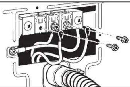 WHIRLPOOL WED5100HC - Connecter les conducteurs restants - 1