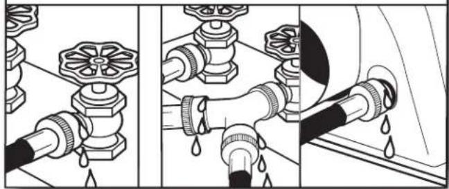 WHIRLPOOL WED5100HC - Check for leaks - 1