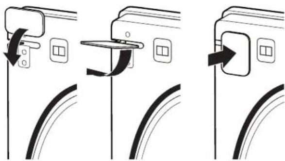 WHIRLPOOL WED5100HC - Remove the door assembly - 11