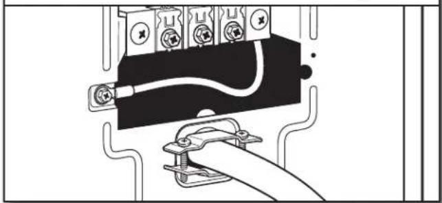 WHIRLPOOL WED5100HC - Protector del cable de suministro eléctrico - 2