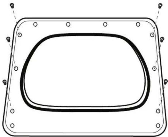 WHIRLPOOL WED5100HC - Remove the door assembly - 6