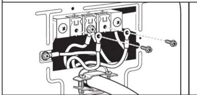WHIRLPOOL WED5100HC - Conecte los hilos restantes - 1