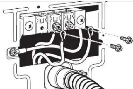 WHIRLPOOL WED5100HC - Connecter les conducteurs restants - 1