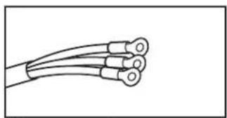 WHIRLPOOL WED5100HW - Raccordement du cable d'alimentation à 3 fils - 4