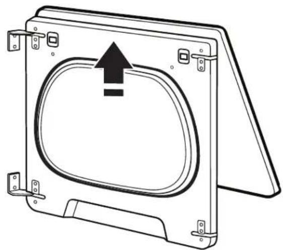 WHIRLPOOL WED5100HW - Remove the door assembly - 4