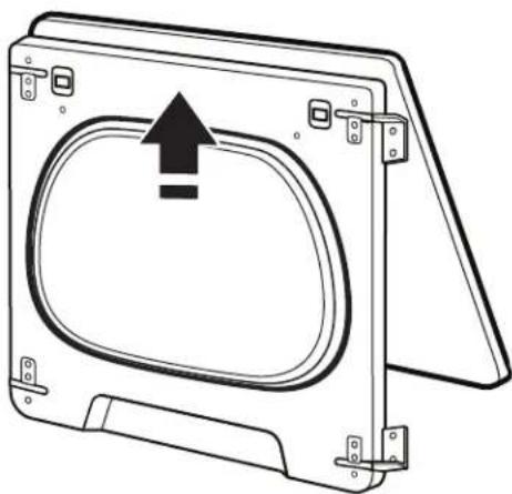WHIRLPOOL WED7120HC - Quite el ensamblaje de la puerta - 9