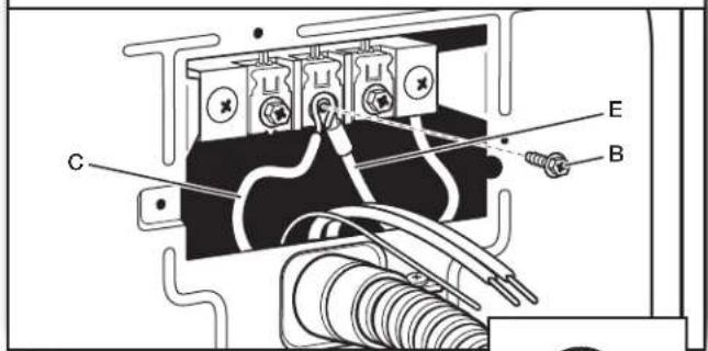 WHIRLPOOL WED7120HC - Conecte el cable neutro a tierra y el cable neutro - 1