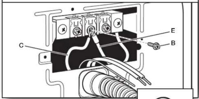 WHIRLPOOL WED7120HW - Conecte el cable neutro a tierra y el cable neutro - 1
