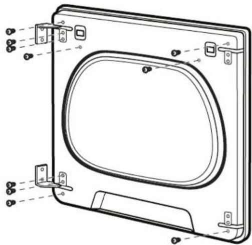 WHIRLPOOL WED7120HW - Quite el ensamblaje de la puerta - 2