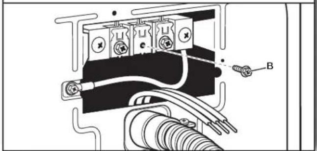 WHIRLPOOL WED7120HW - Quite el tornillo central - 1
