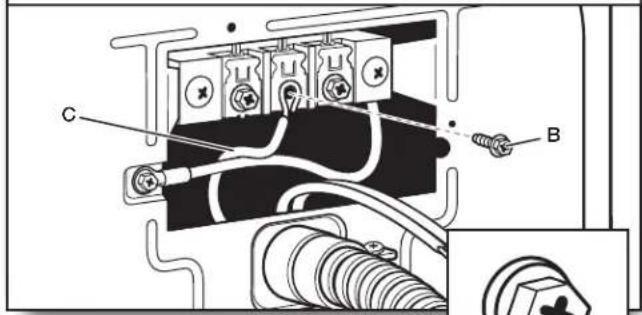 WHIRLPOOL WED7120HW - Remove center screw - 2