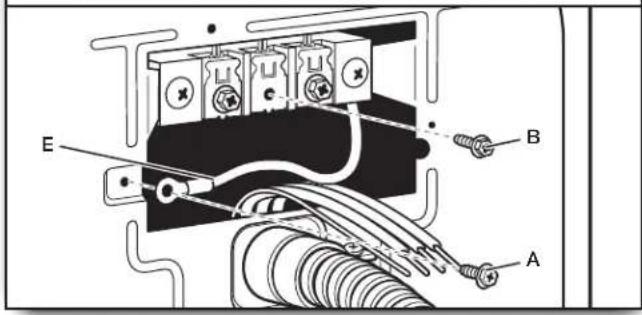 WHIRLPOOL WED7120HW - Prepare to connect neutral ground wire and neutral wire - 1