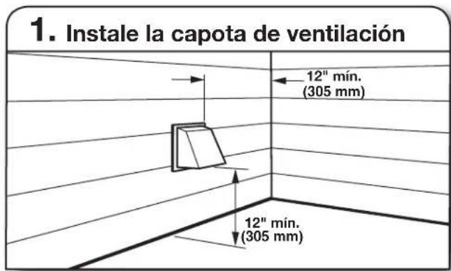 WHIRLPOOL WED8120HW - INSTALLACION DEL SISTEMA DE VENTILACION - 1