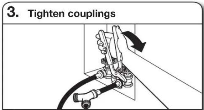 WHIRLPOOL WED8120HW - CONNECT INLET HOSES - 3