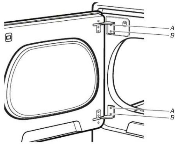 WHIRLPOOL WED8120HW - Quite el ensamblaje de la puerta - 12