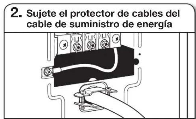 WHIRLPOOL WED8120HW - Protector del cable de suministro electrico - 2