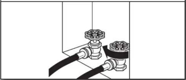 WHIRLPOOL WED8120HW - Fermer l'eau froide, retirez et remplacez la rondelle en caoutchouc - 1