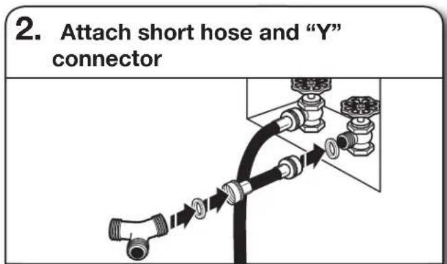WHIRLPOOL WED8120HW - CONNECT INLET HOSES - 2