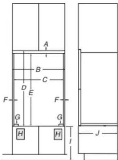 WHIRLPOOL WOS31ES0JS - Double Ovens Installed in Cabinet - 1
