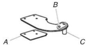 WHIRLPOOL WRT348FMEB - Reverse Top Hinge - Contour door models only - 1