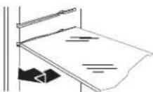 WHIRLPOOL WRT348FMEB - To remove and replace a shelf: - 2