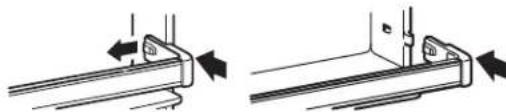 WHIRLPOOL WRT348FMEB - To remove and replace the rails: - 1