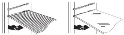 WHIRLPOOL WRT348FMEB - To remove and replace a shelf: - 1