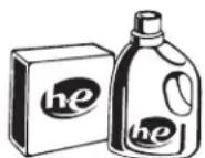 WHIRLPOOL WFW6620HW - CHOOSING THE RIGHT DETERGENT - 1