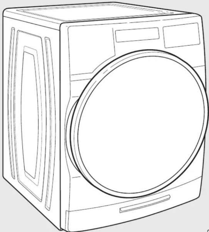 WHIRLPOOL WFW6620HW - Front-Loading Automatic Washer Laveuse automatique à chargement frontal - 1