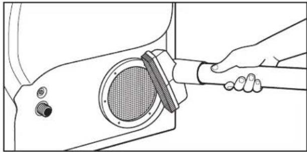 WHIRLPOOL WHD862CHC - CLEANING THE COOLING FAN SCREEN - 1