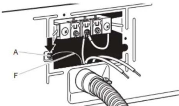 WHIRLPOOL WHD862CHC - Connecter le conducteur de liaison à la terre - 1