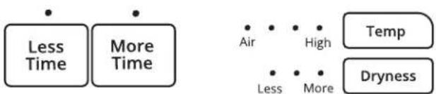 WHIRLPOOL WHD862CHC - Adjust cycle modifiers, if desired - 1