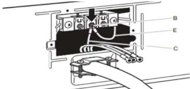 WHIRLPOOL WHD862CHC - Connecter le conducteur de terre neutre et le conducteur neutre - 1