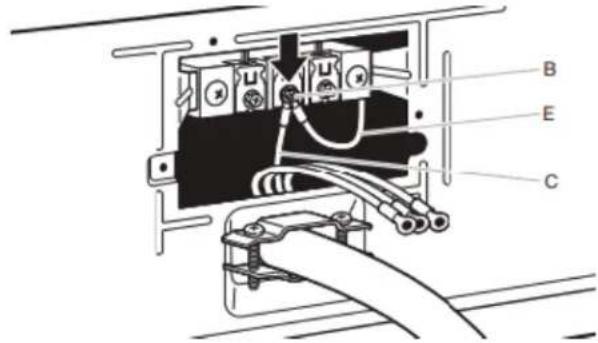 WHIRLPOOL WHD862CHC - Connect neutral bond wire and neutral wire - 1